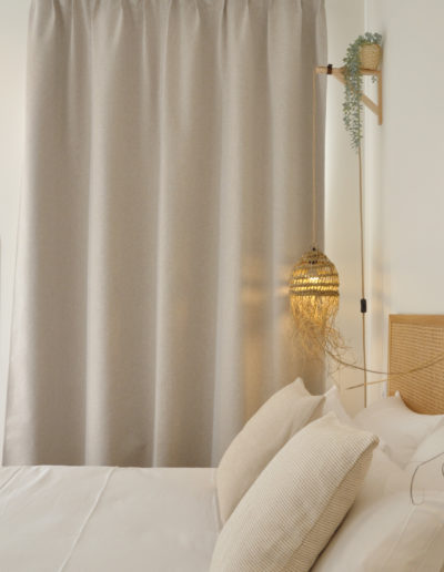 Linge de lit de haute qualité en lin - Appartement Vacances Sète - Les Clés Secrètes